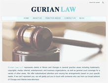 Tablet Screenshot of gurianlawoffice.com